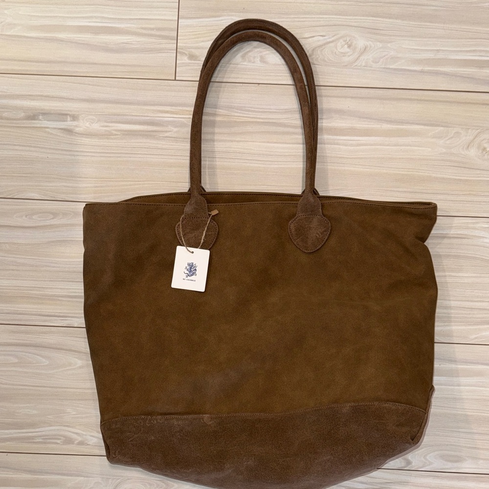Brandy Melville Chocolate Brown Tote Bag